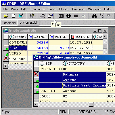 dbf viewer